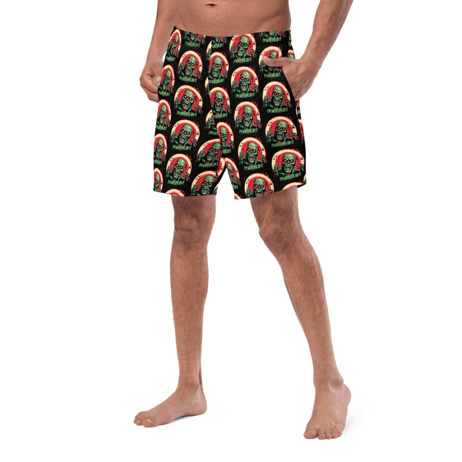Gary the Ghoul All-Over Swim Trunks product image (7)