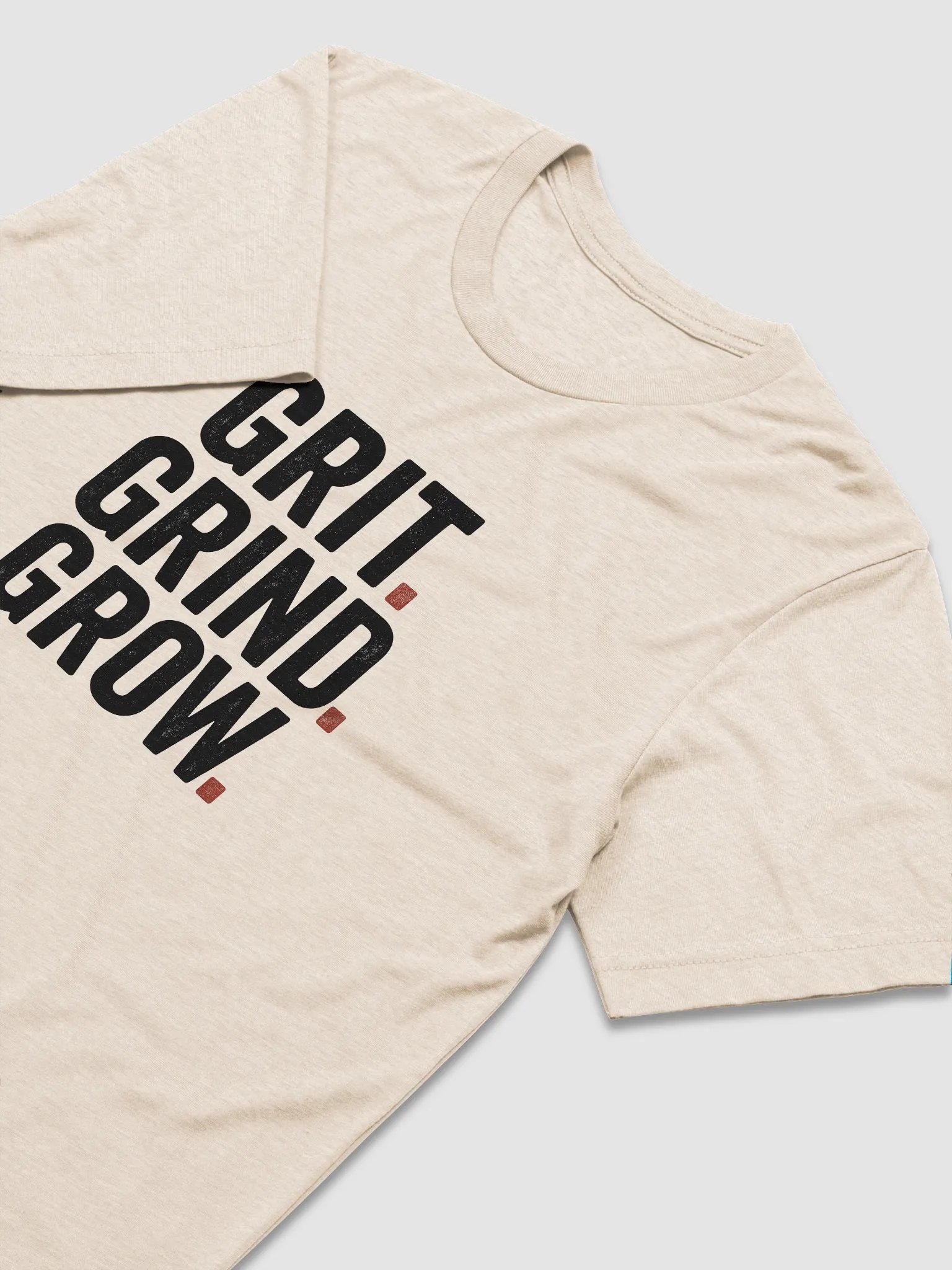 GRIT GRIND GROW Tri-Blend Tee product image (3)