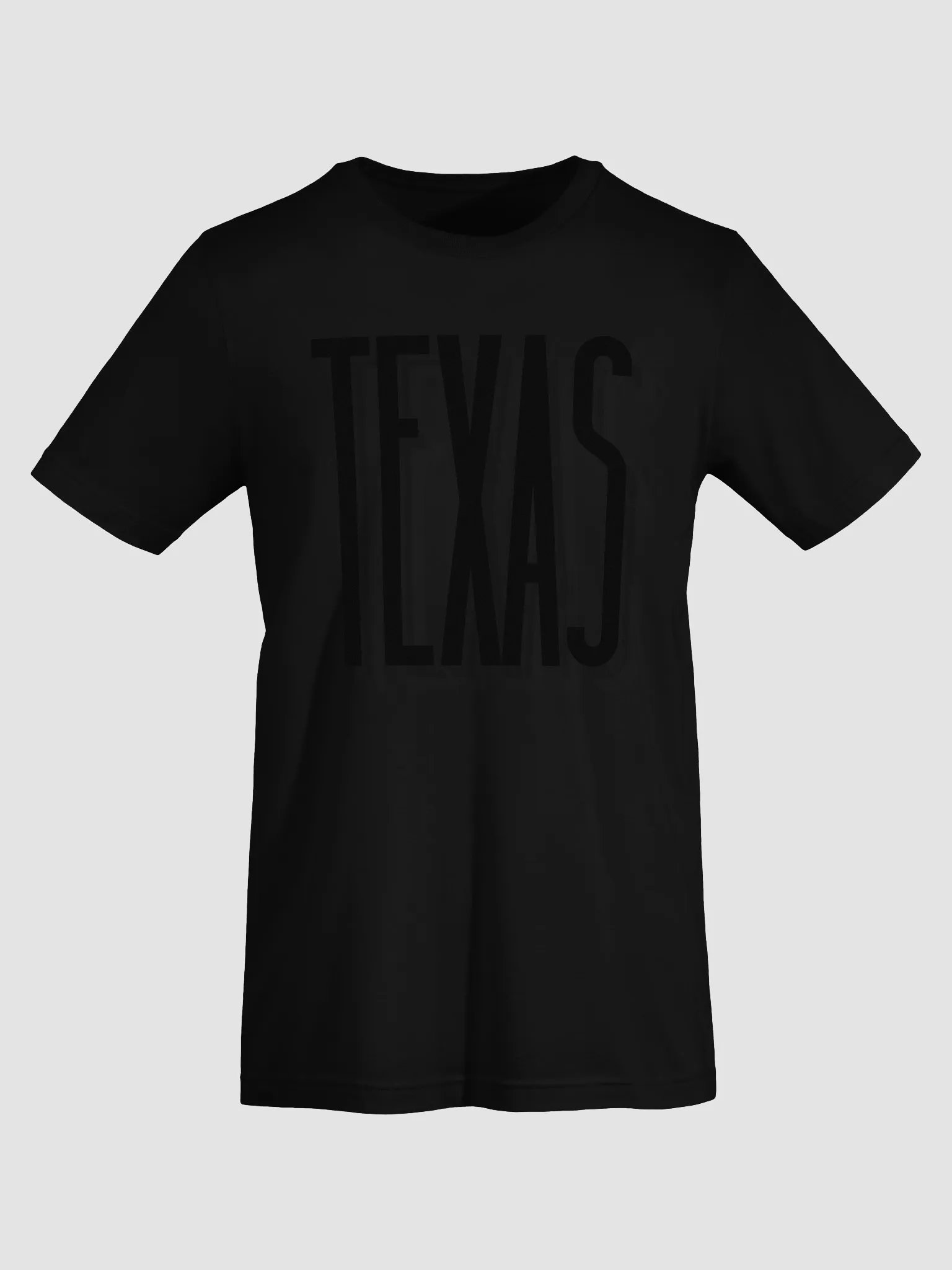 ⚫️ Modern Texas Typography T-Shirt | Bella+Canvas Unisex Tee | Black Sansterdam Font Design product image (49)