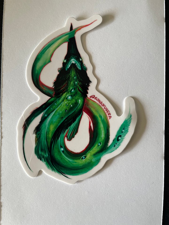 Rou Nok, Familiar of the Sea Sticker 4" product image (1)