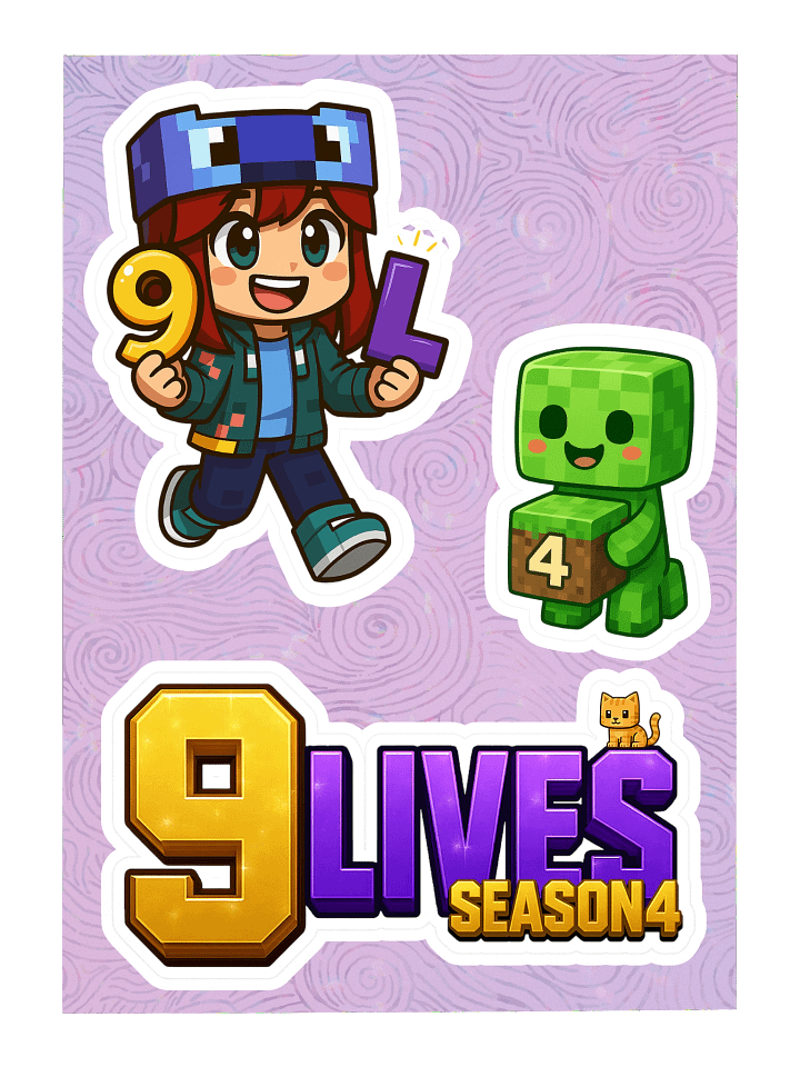 9LS4 AweTrinity Sticker Sheet product image (1)