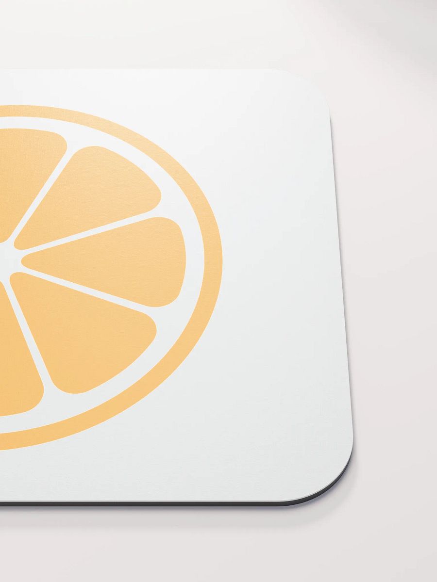 MIKAN Mouse Pad (Orange × White) product image (5)