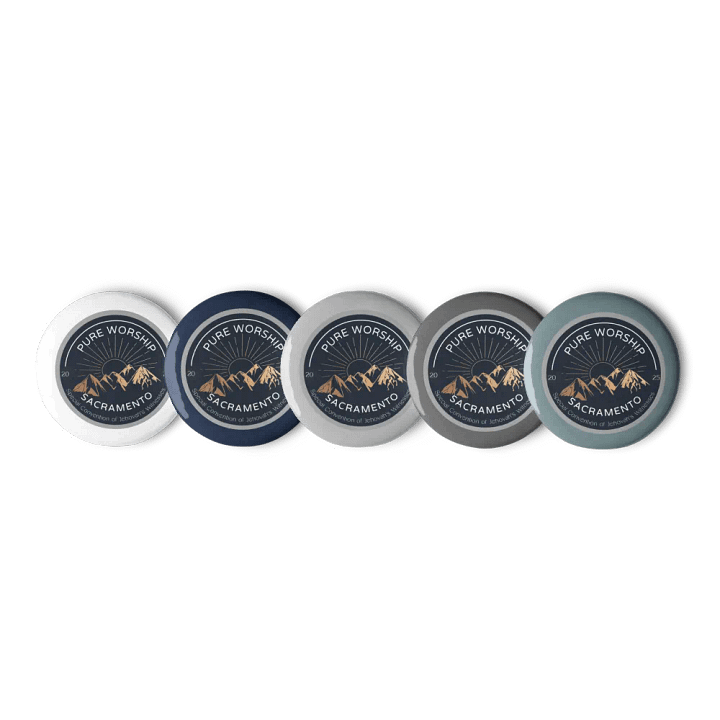 "Pure Worship" Sacramento Special Convention Pins product image (2)