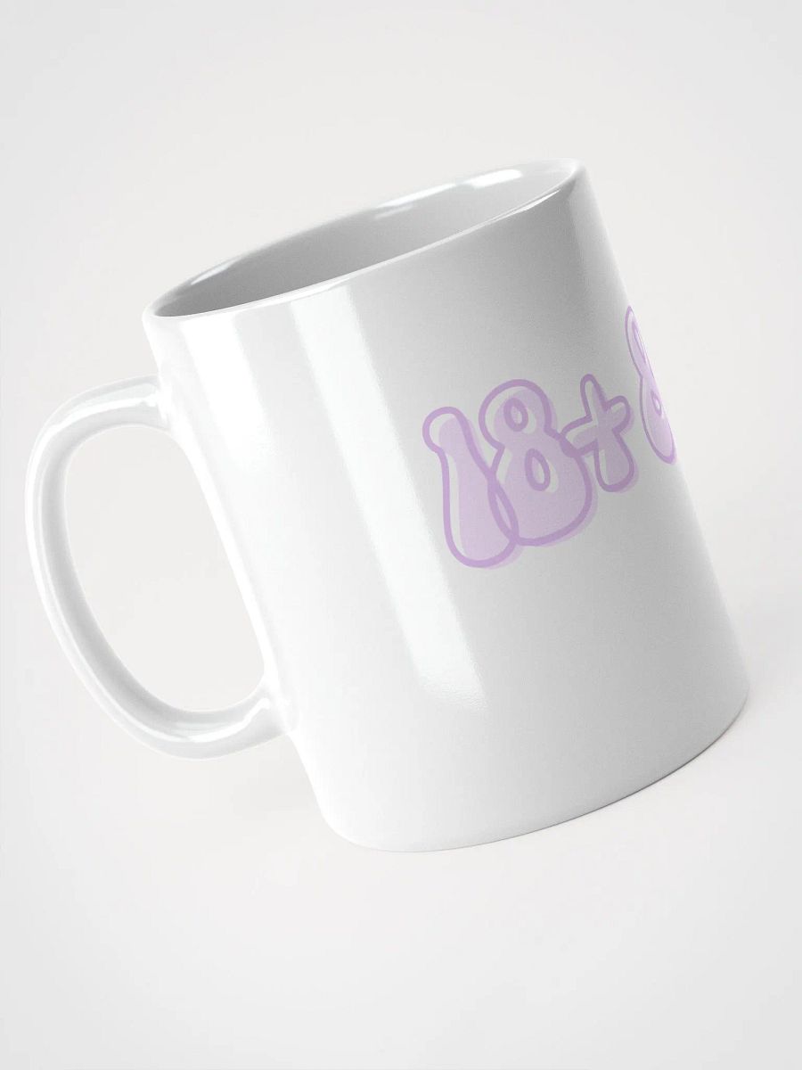 18+ & Sus Mug Pink, White Mug product image (1)
