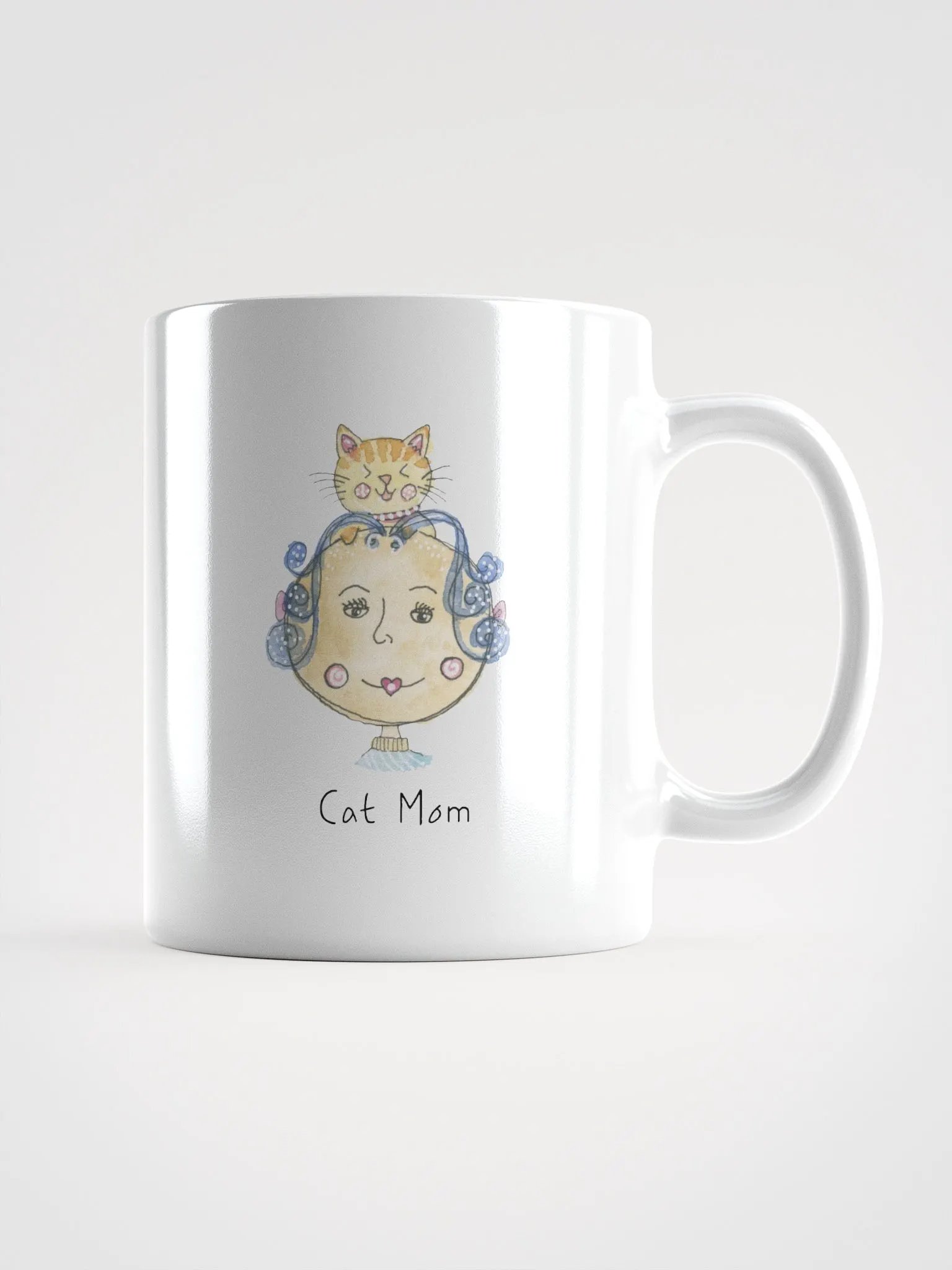 Whimsical Cat Mom Mug product image (2)