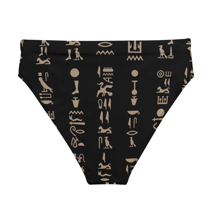 Isis Hieroglyphics Black Bikini Bottoms product image (2)
