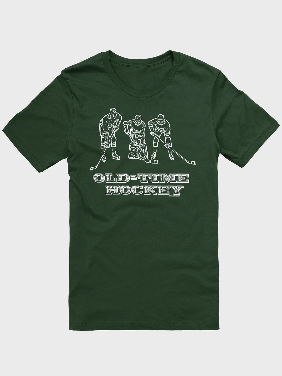 Funny Hockey T-Shirt - Old-Time Hockey - Beer League T-Shirt For Men - Gift for Old-Timers Who Play or Love Hockey product image (2)
