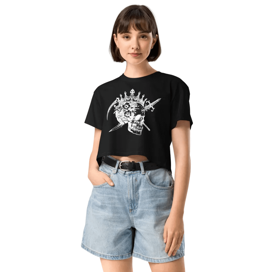 Four Horsemen Logo Women's Premium Crop Top product image (12)