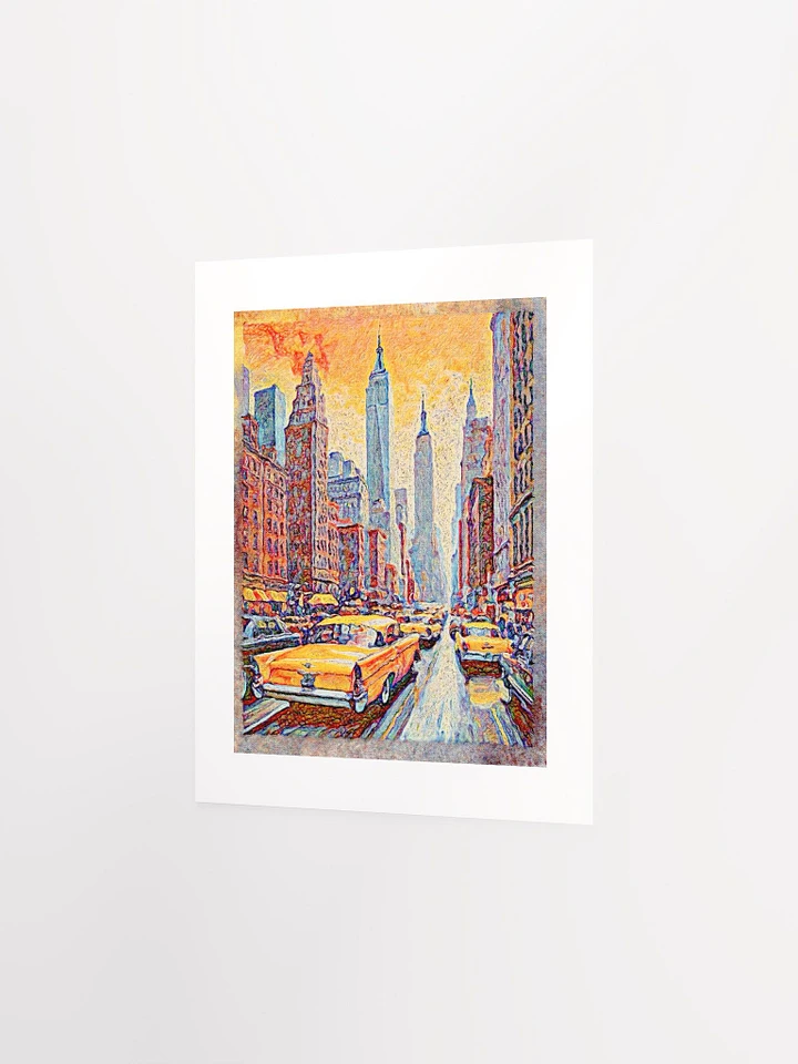 1950s New York Sunrise - Print product image (2)