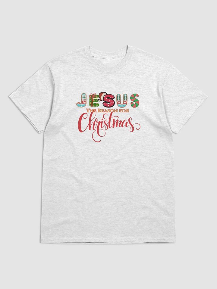 Christmas-themed 'JESUS' T-Shirt product image (5)
