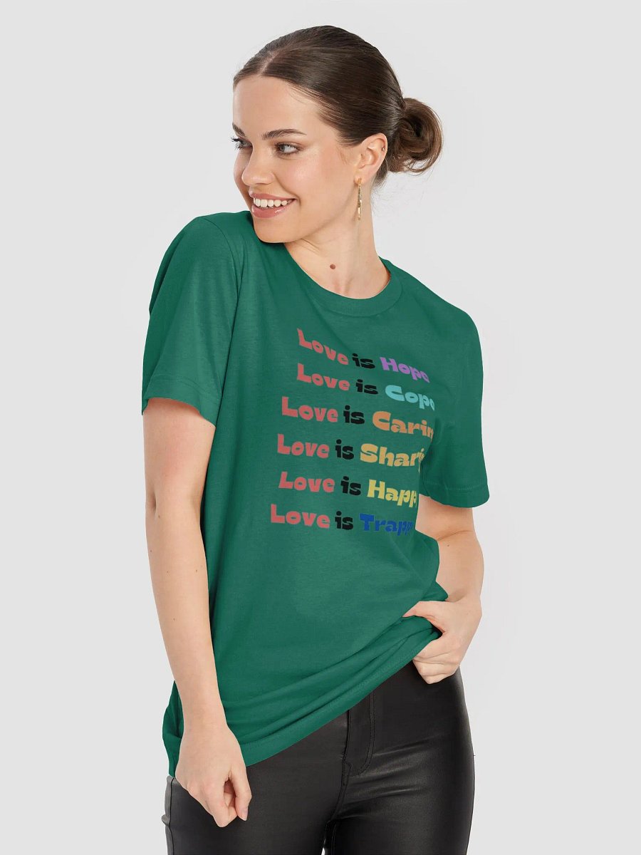 What is love T-shirt product image (36)