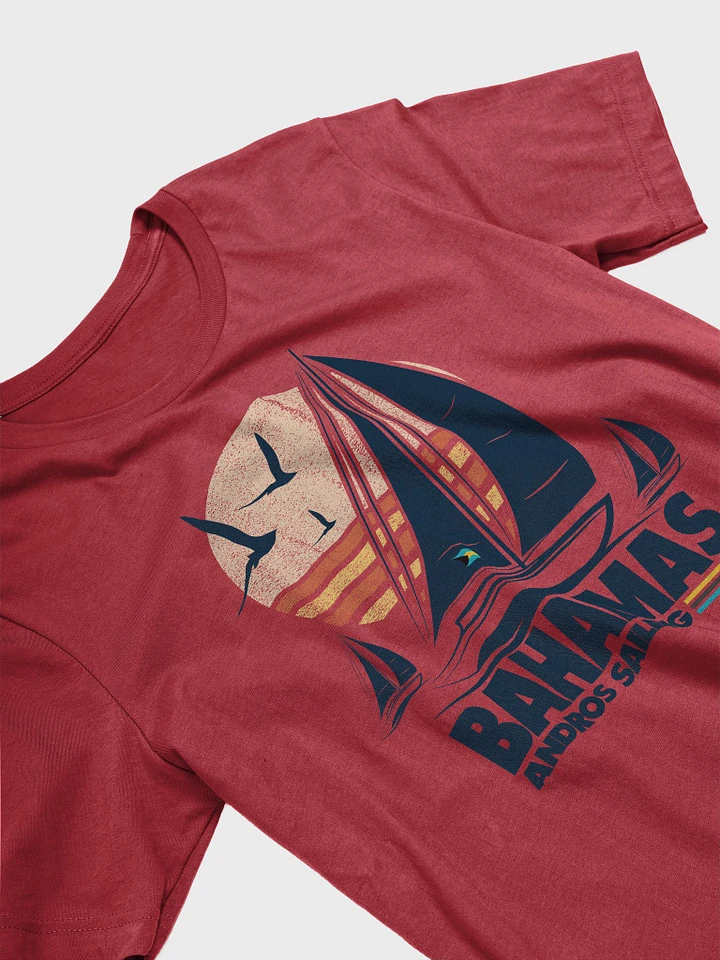 Andros Bahamas Shirt : Bahamas Sailing Sail Boat : Bahamas Flag product image (1)