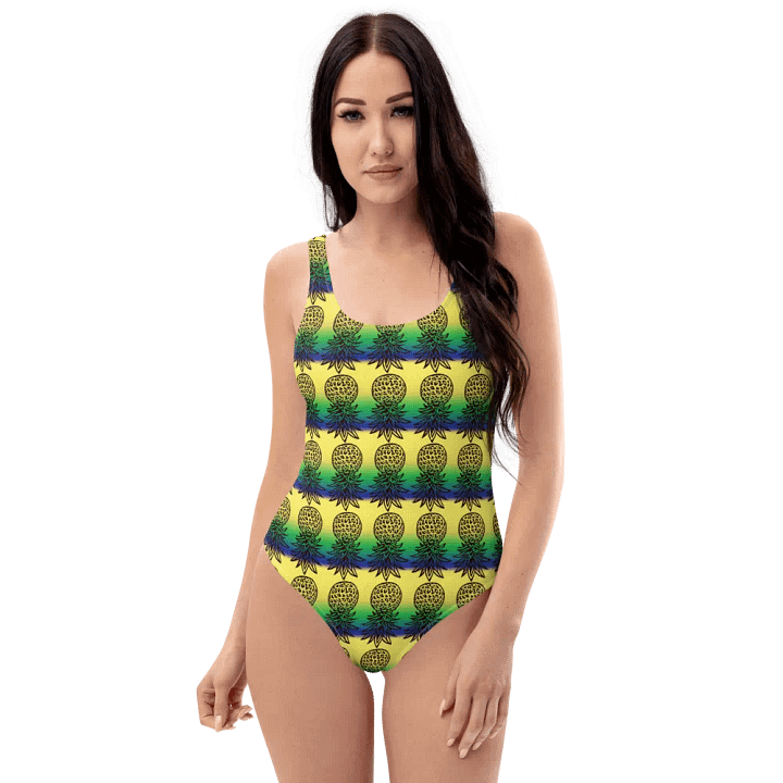Upside Down Pineapples One-piece Swimsuit product image (1)