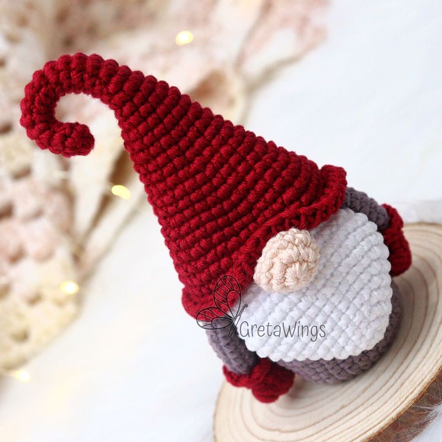 Patrón de amigurumi de gnomos inspirados en Navidad y San Valentín (Descarga Digital) product image (3)