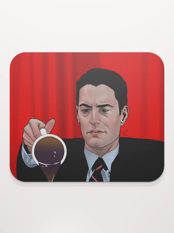 Red Room Coffee mouse pad product image (2)