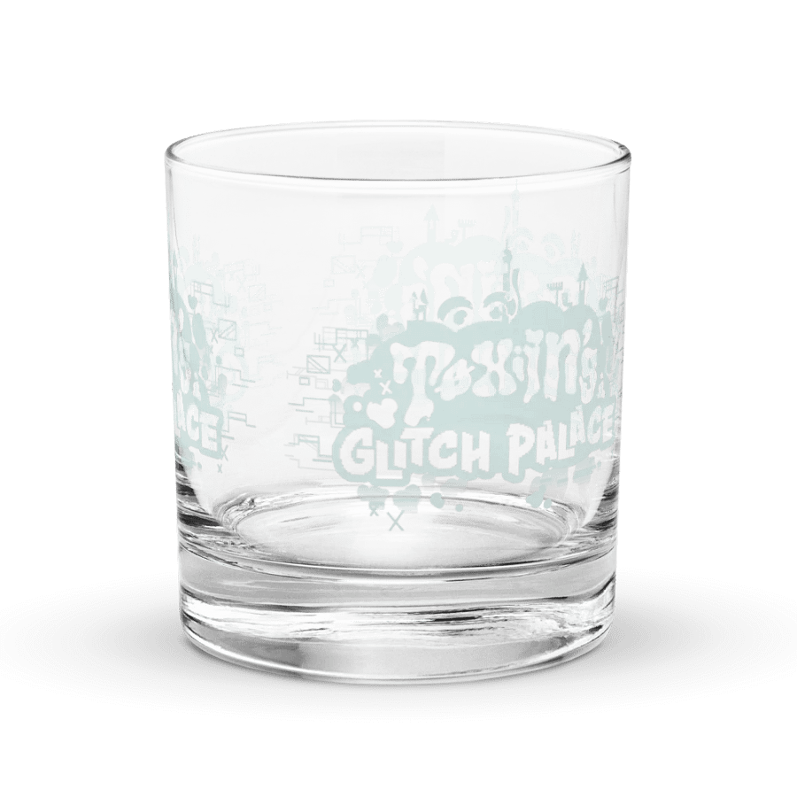 TOXIINS Glitch Palace Rocks Glass - Frostbite product image (2)