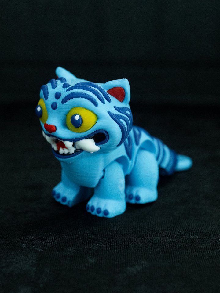 🔵 Meet the Derpy Guardian Demon Keychain product image (1)