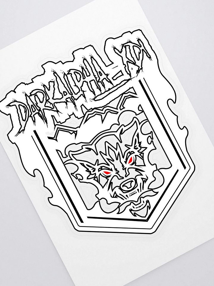 DarkAlpha Premium Sticker product image (2)