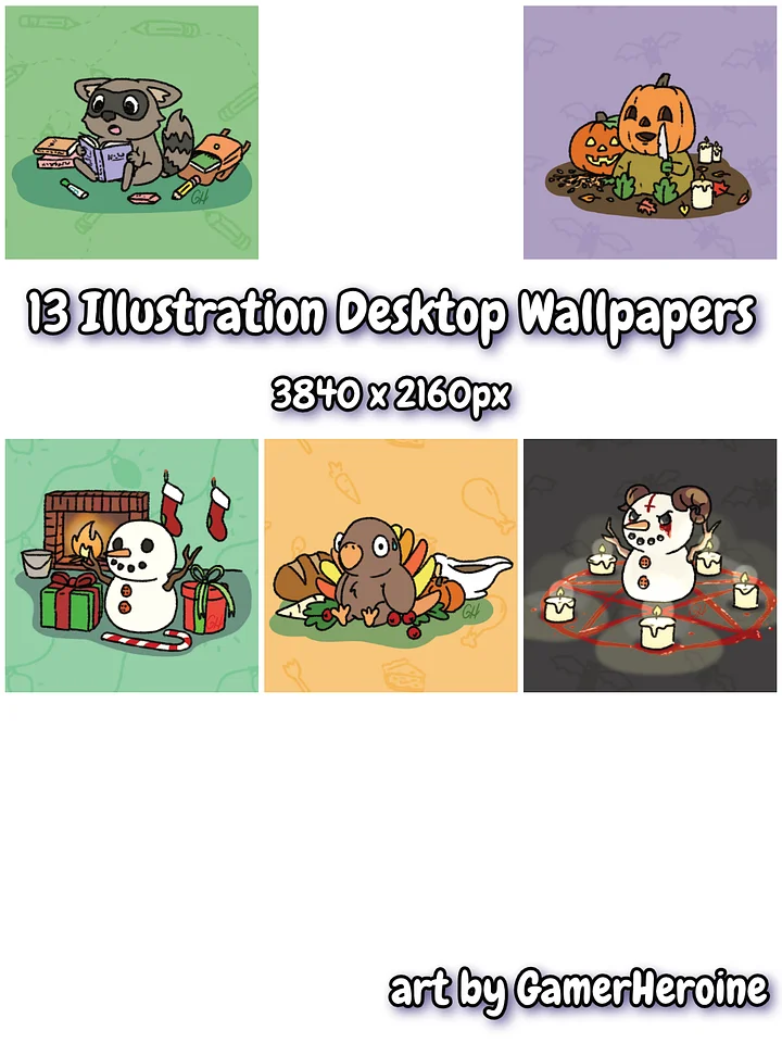 Animal Illustration Desktop Wallpapers product image (1)