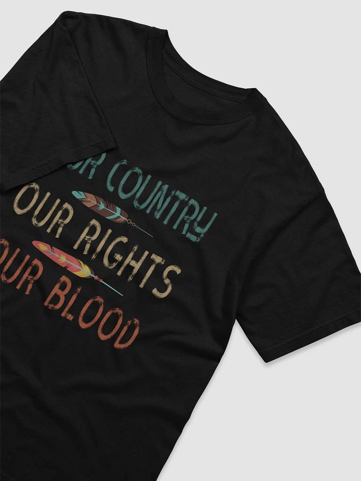 Native American T-Shirt - Our Country, Our Rights. product image (2)