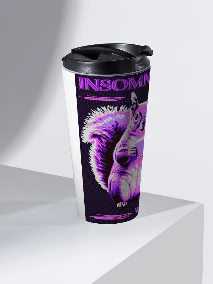 insomnia, more time with squirrels, Travel Mug product image (2)