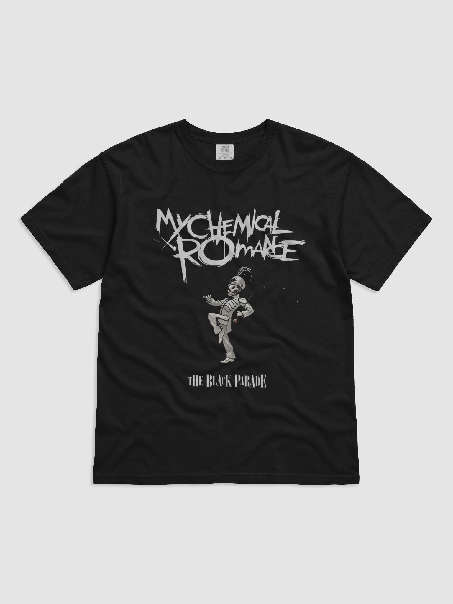 Skeleton Military Pose T-Shirt product image (1)