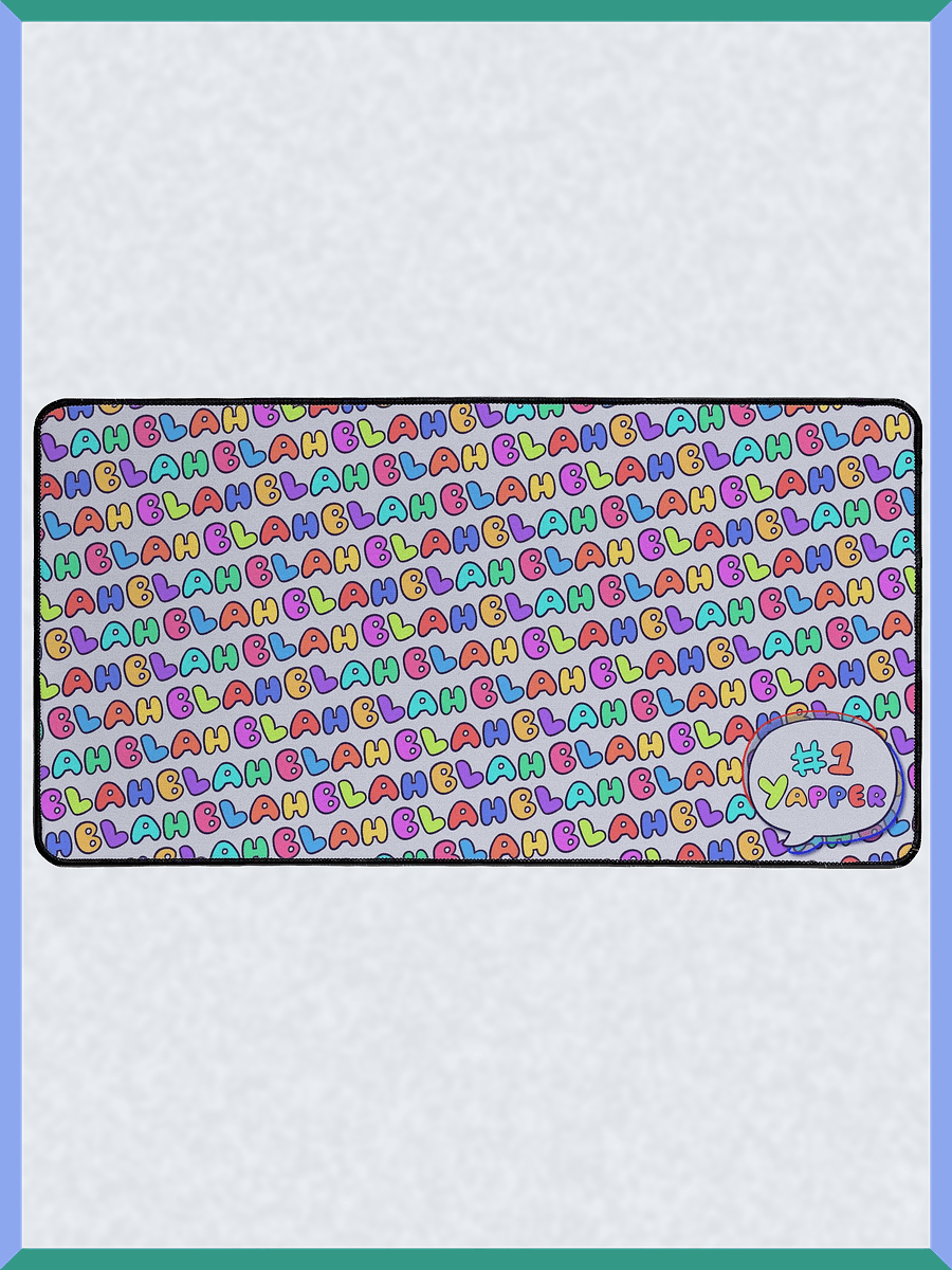 #1 Yapper - 15.5" x 31.5" Desk Mat product image (2)