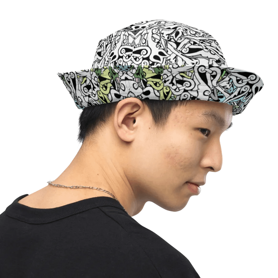 Jorgy Roger BW/Pastel Bucket Hat product image (12)