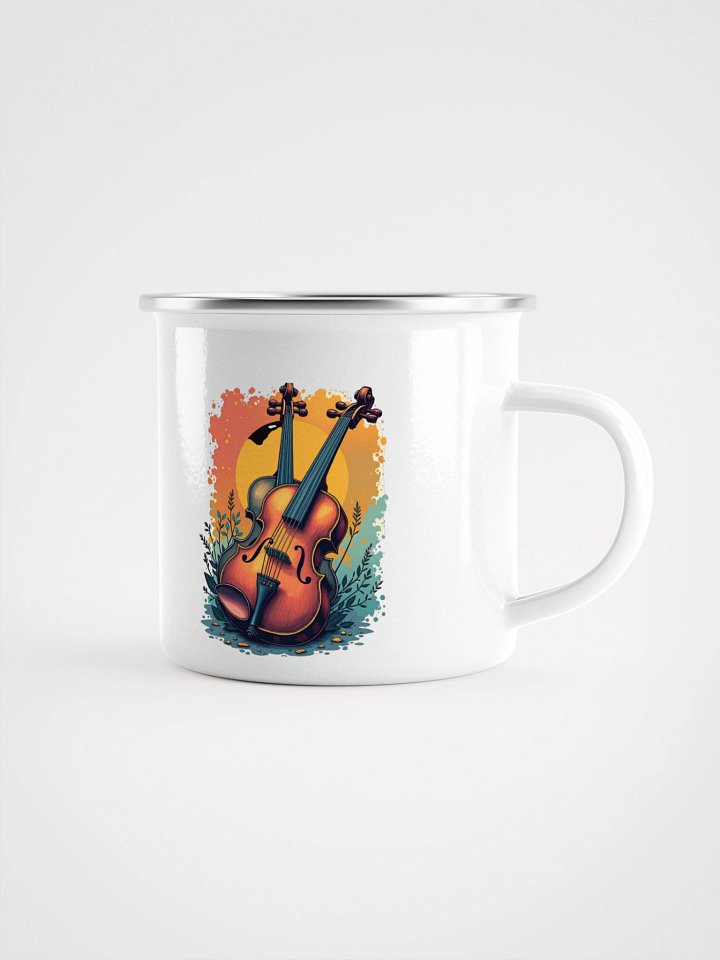 Melodious Meadow Enamel Mug product image (1)