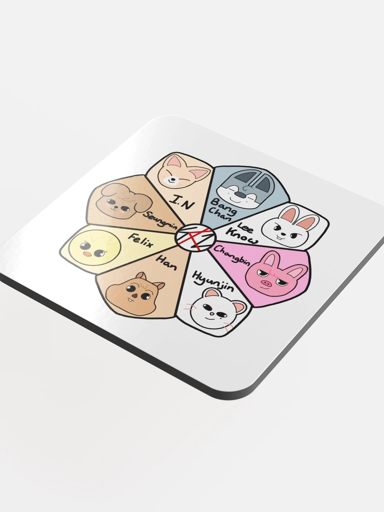 Skzoo OT8 Flower Names Coaster product image (4)