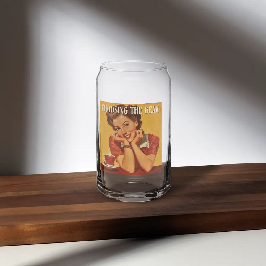 Choosing The Bear 2 Can-Shaped Glass product image (5)