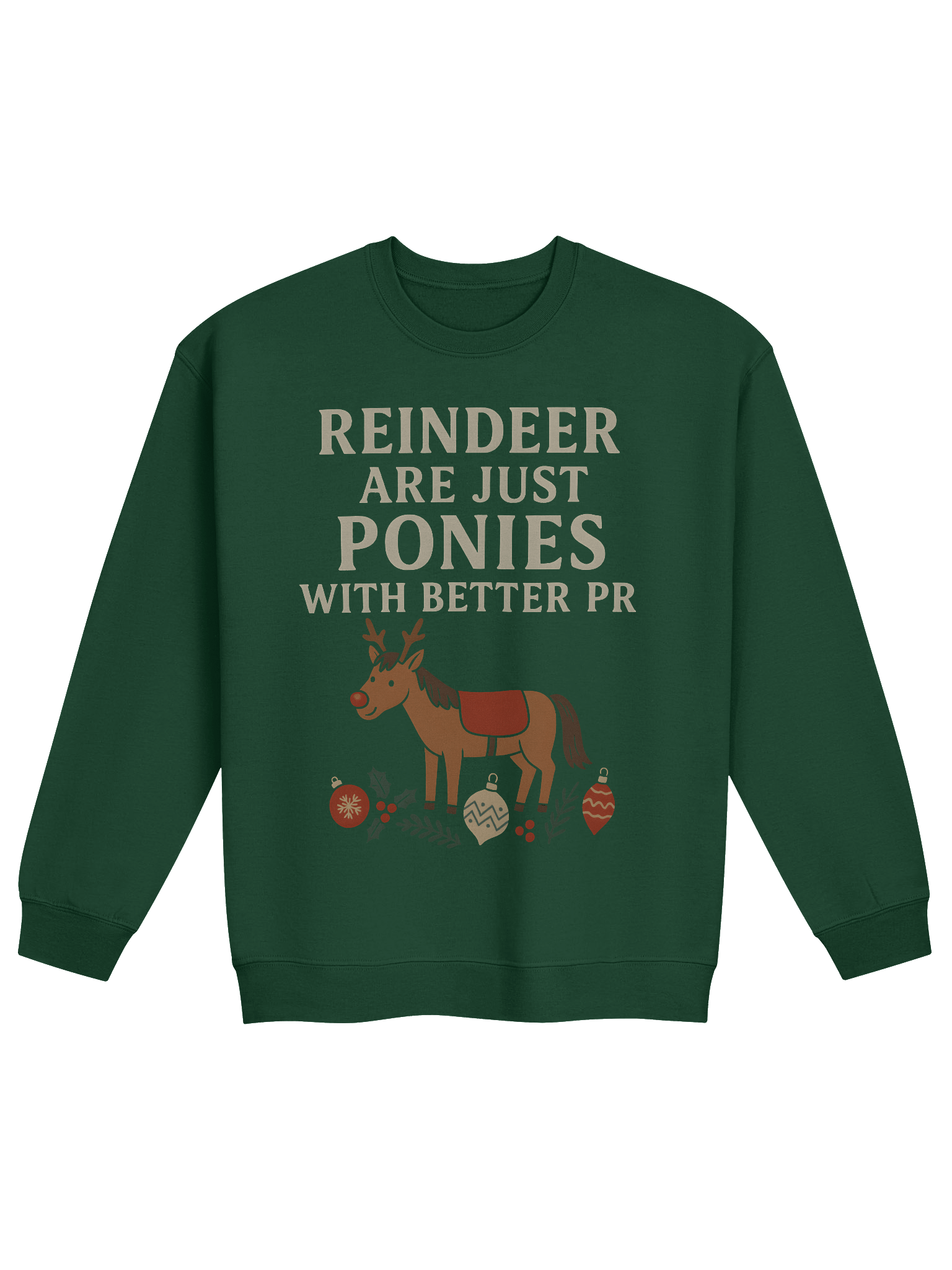 The Reindeer Ponies Sweatshirt product image (1)