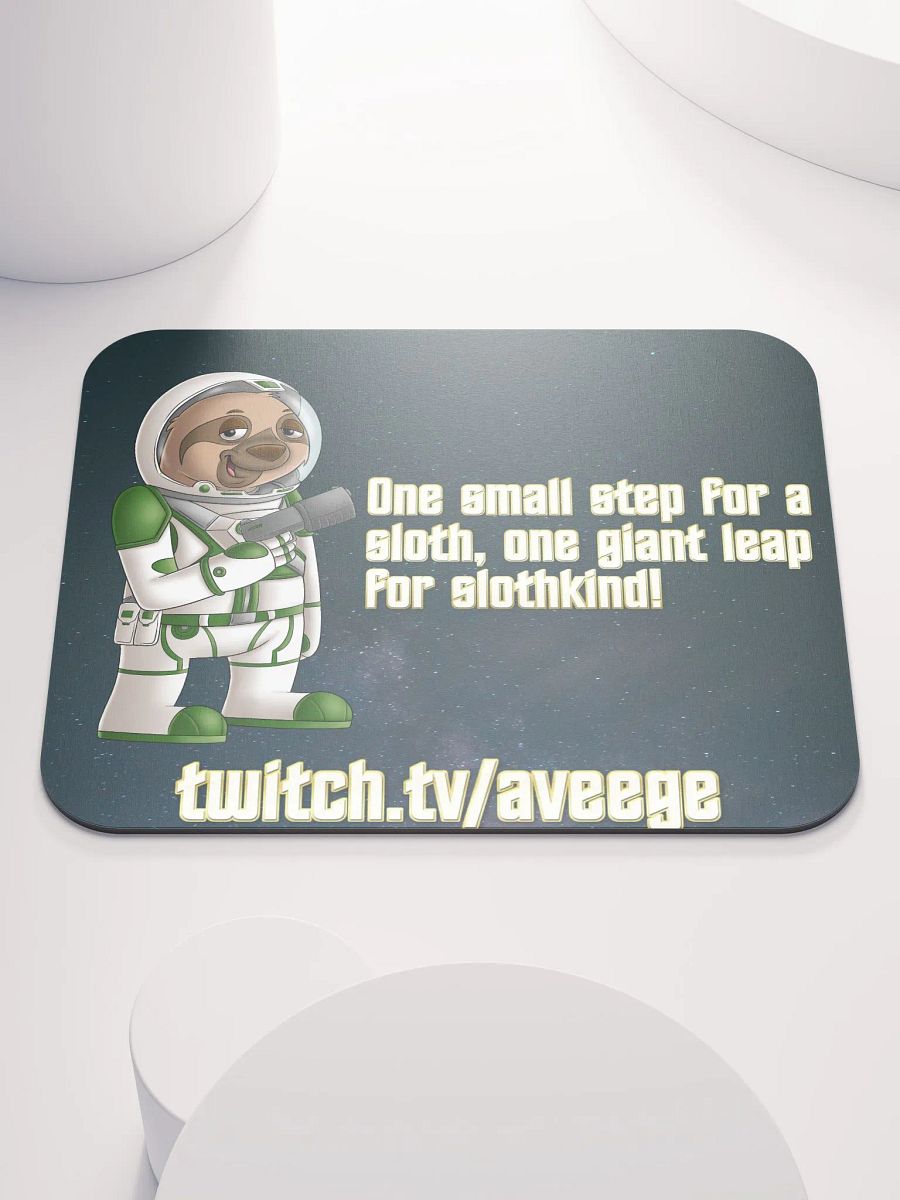 SpaceSloth Mousepad product image (1)