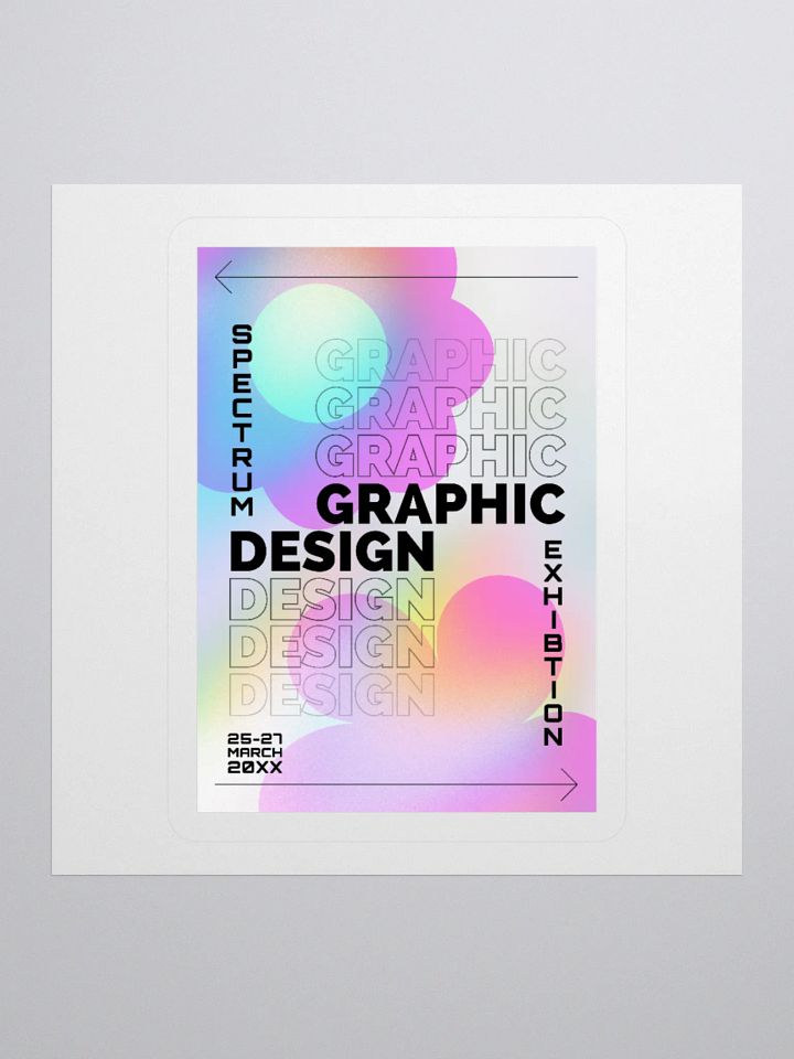 Spectrum Exhibition Kiss Cut Stickers product image (4)