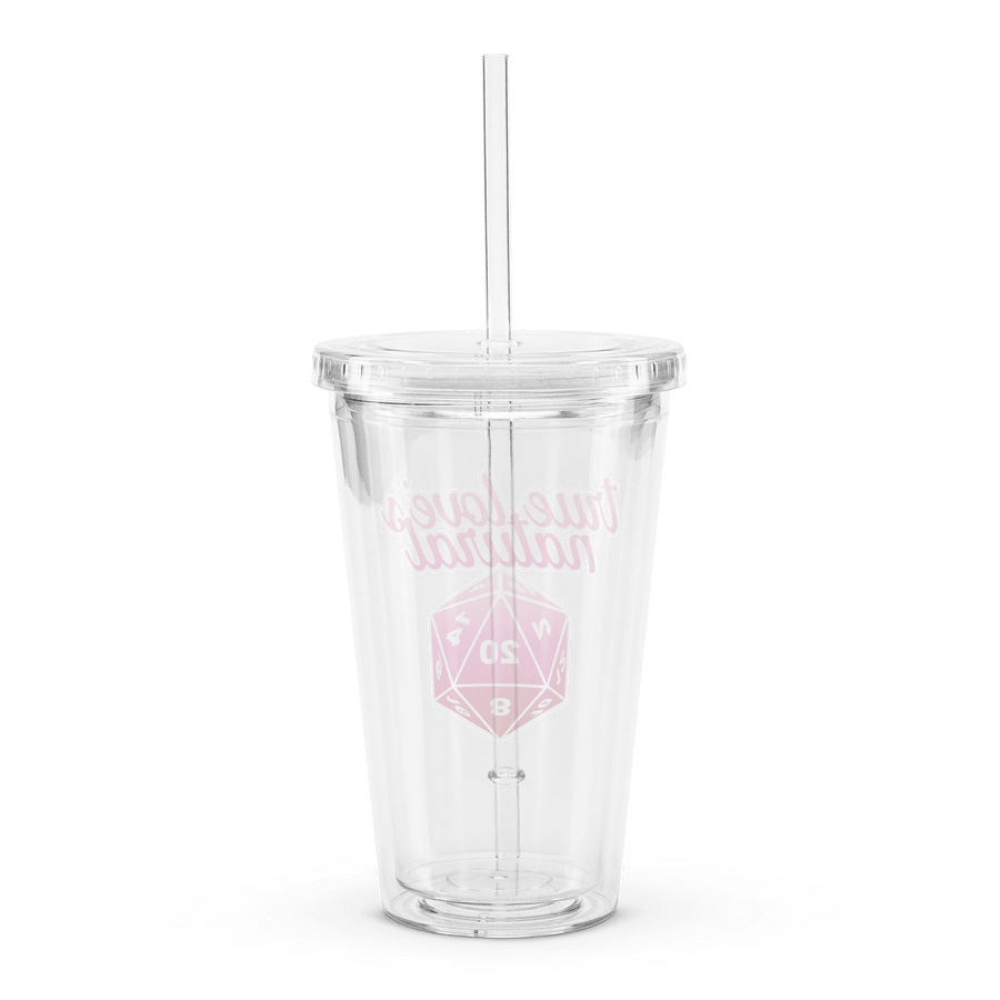 Nat20 - Clear Plastic Tumbler product image (2)