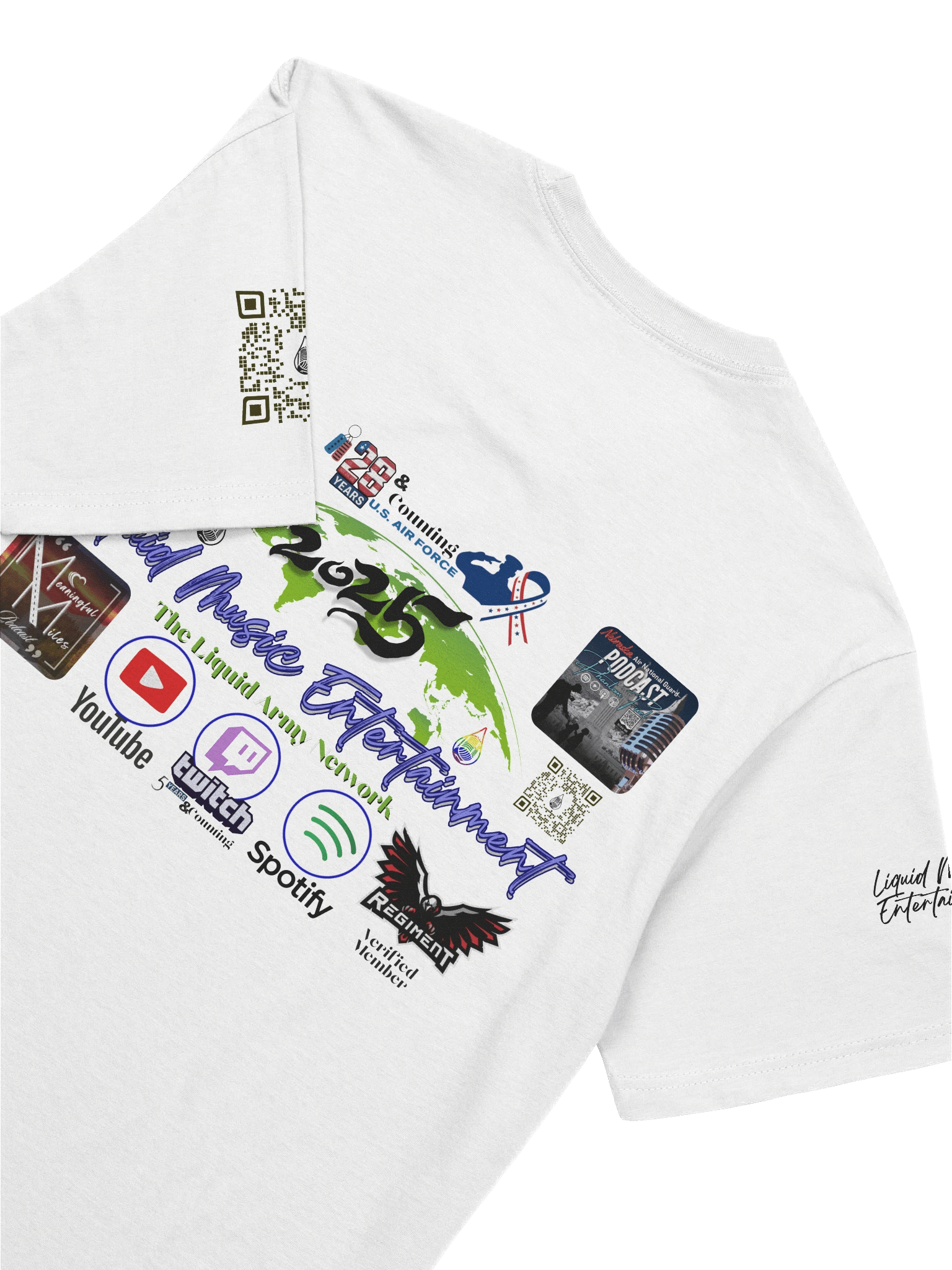 Limited Edition TwitchCon 2025 Liquid Army Network Tee Bright product image (34)