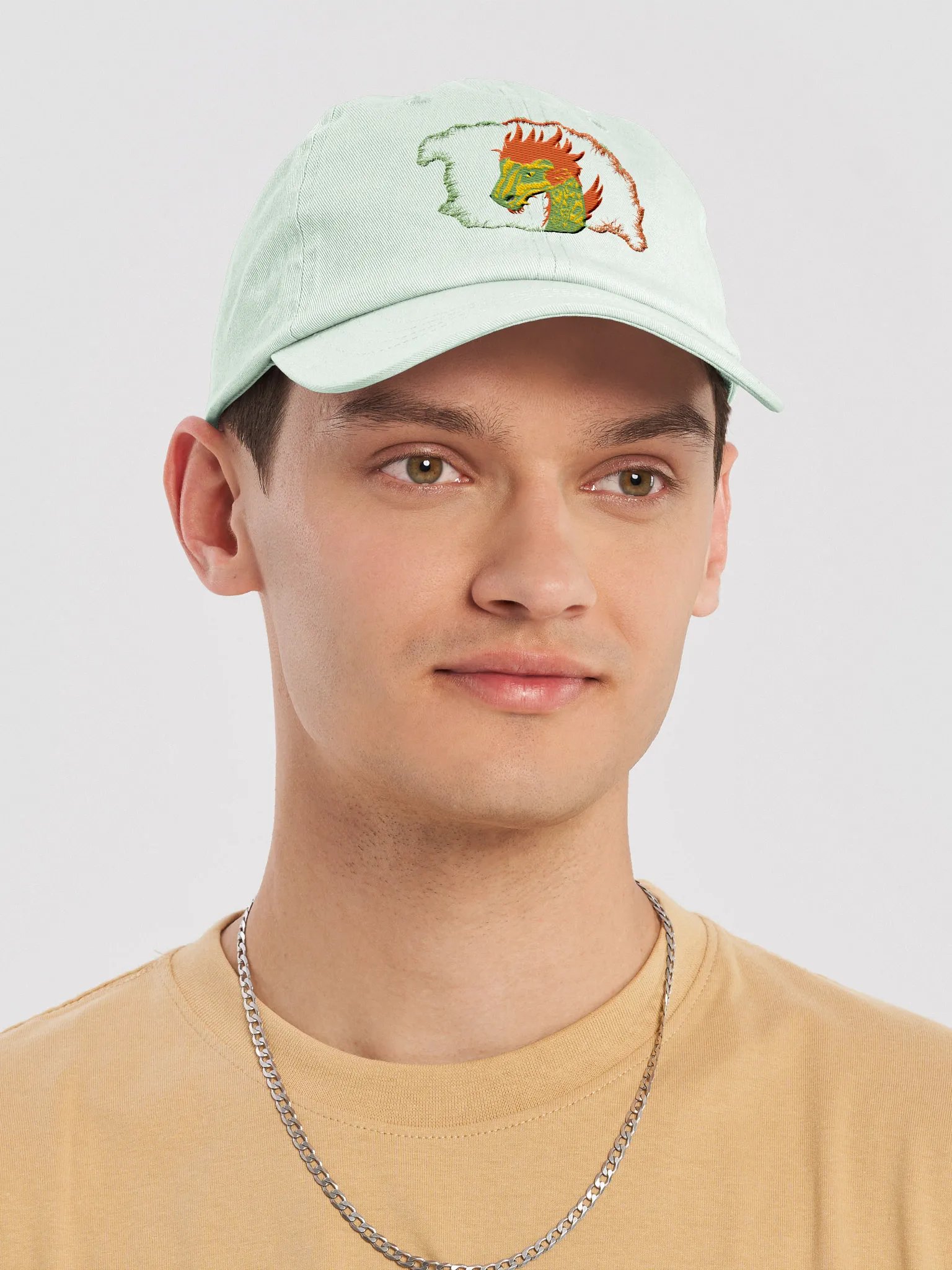 Serpentine Spirit Pastel Dad Cap product image (5)