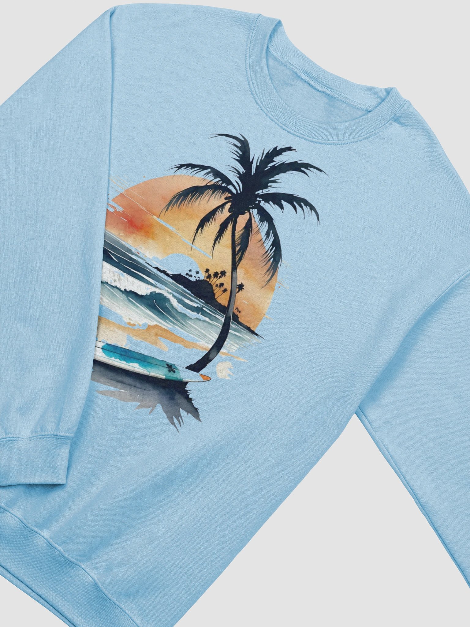 Tropical Sunset Serenity Sweatshirt product image (2)