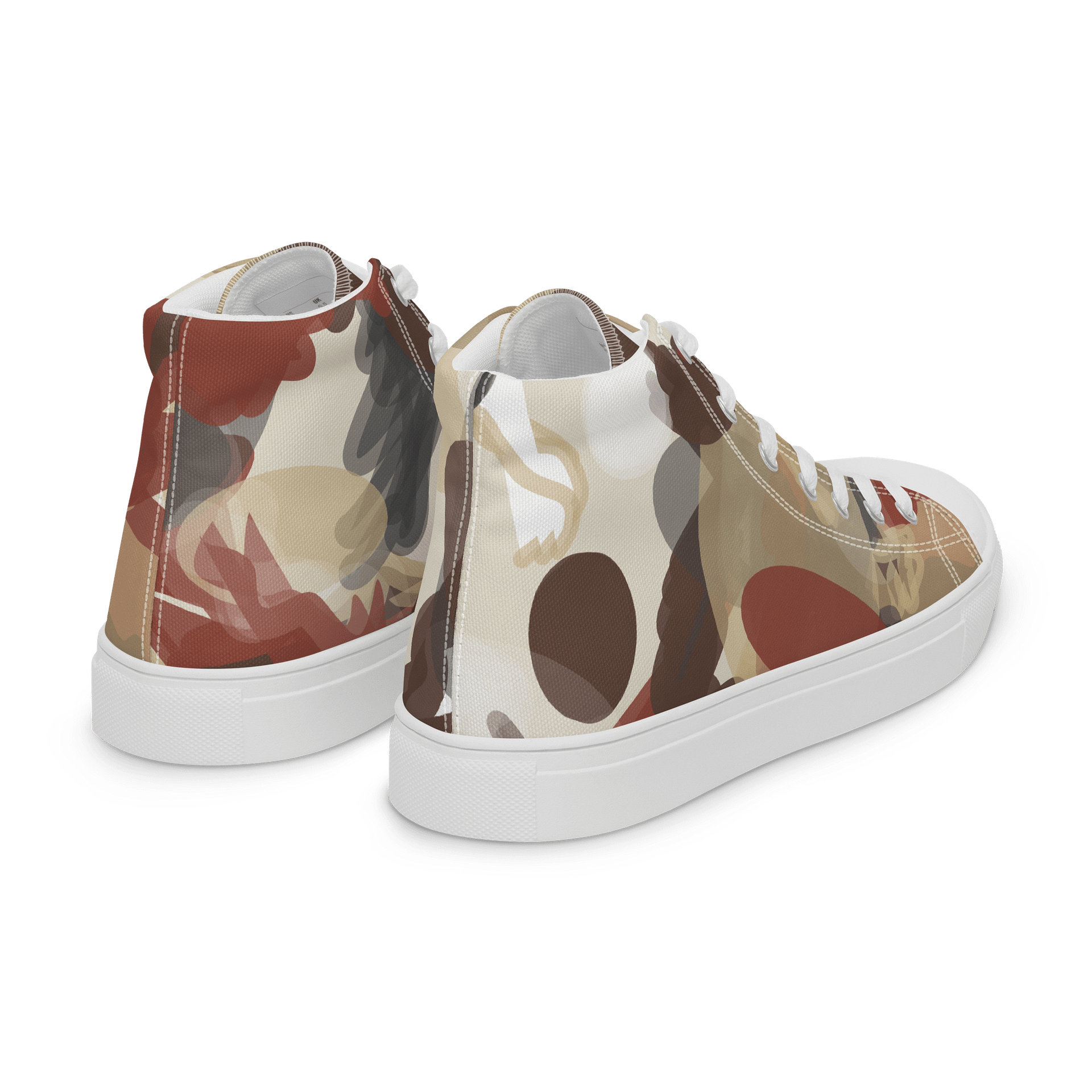 Chaos in Color Women's High Tops product image (8)