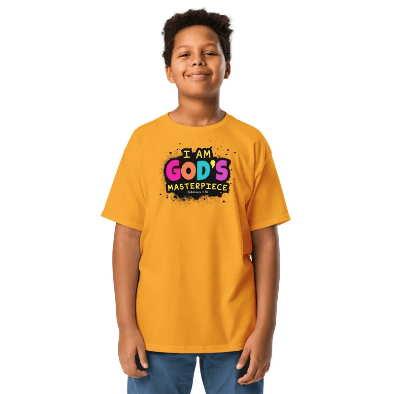 I Am God’s Masterpiece – Kids’ T-Shirt