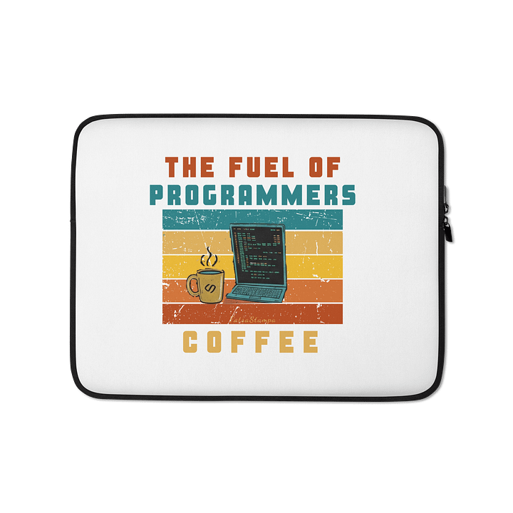 Code & Coffee Laptop Sleeve product image (1)