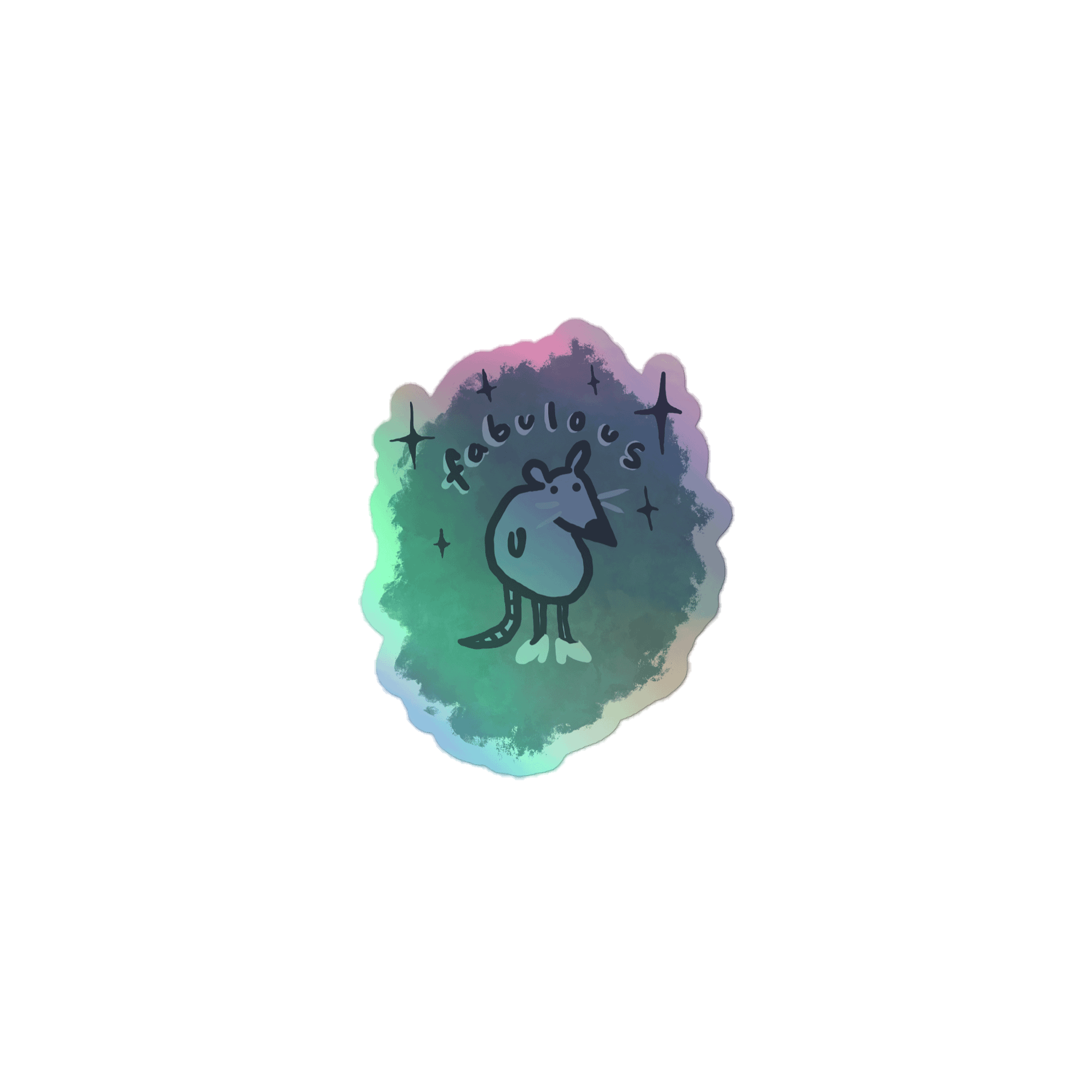 Fabulous Rat Sticker product image (1)