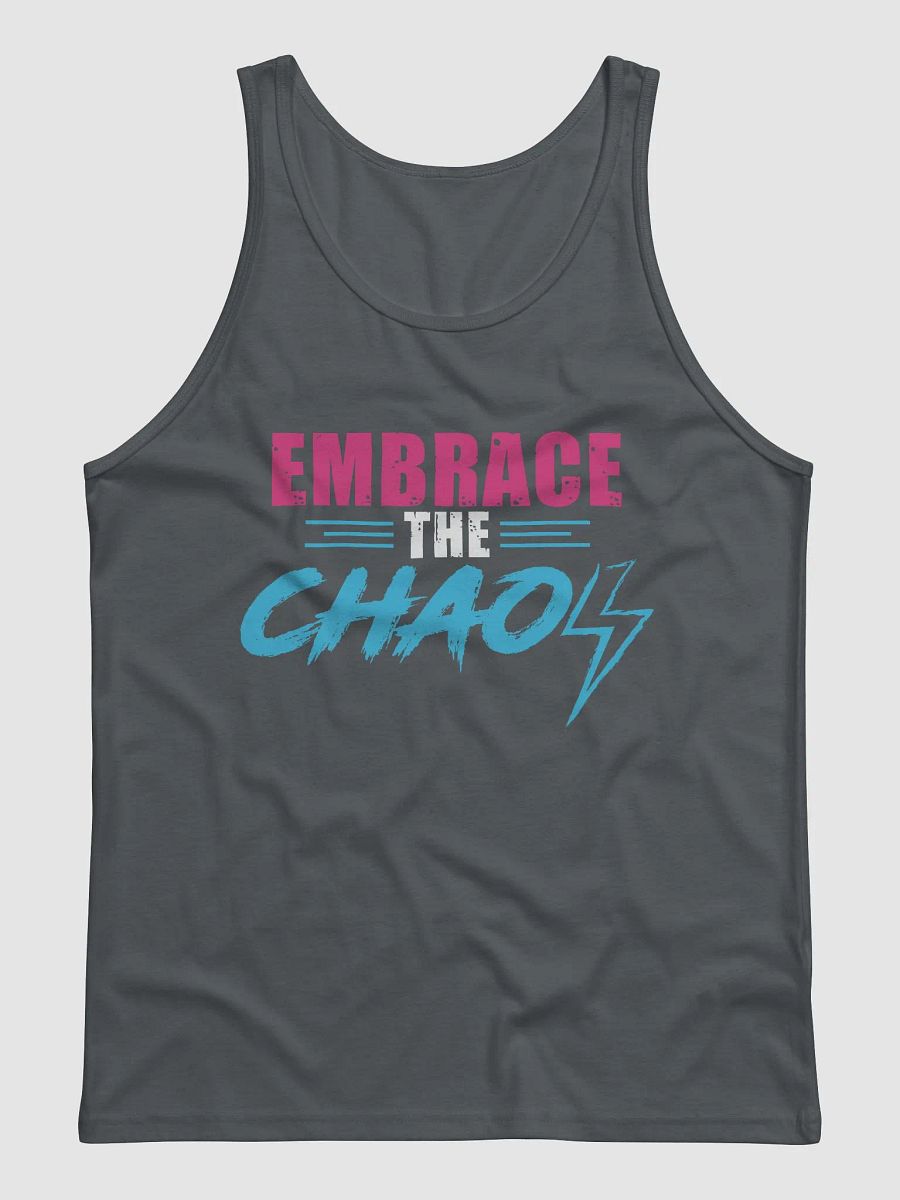 Embrace the Chaos v2 Unisex Tank (Pink/Blue) product image (1)