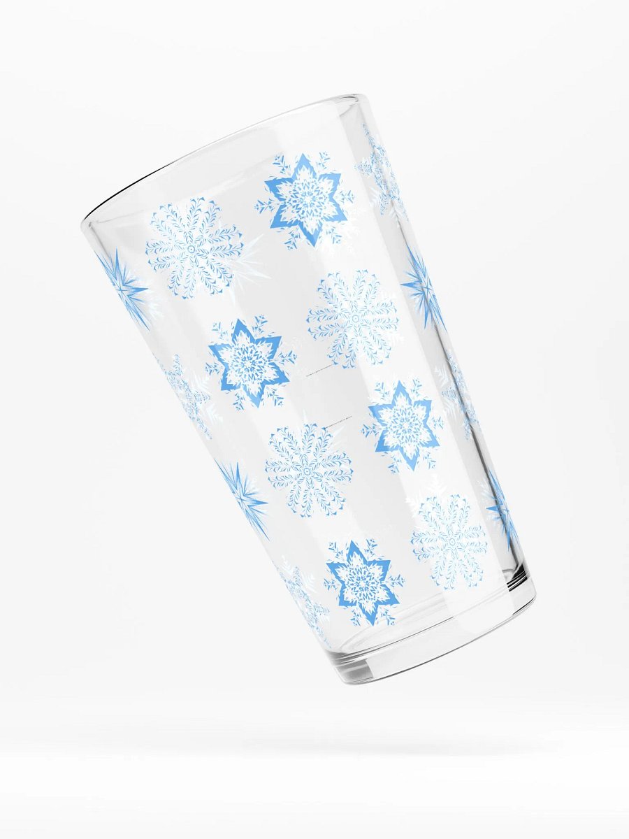 All Snowflakes Pint Glass product image (4)