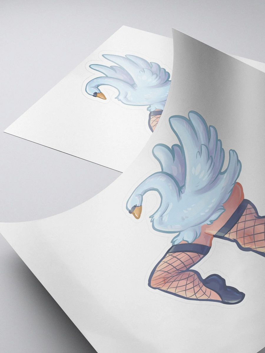 Graceful Swan Sticker product image (5)