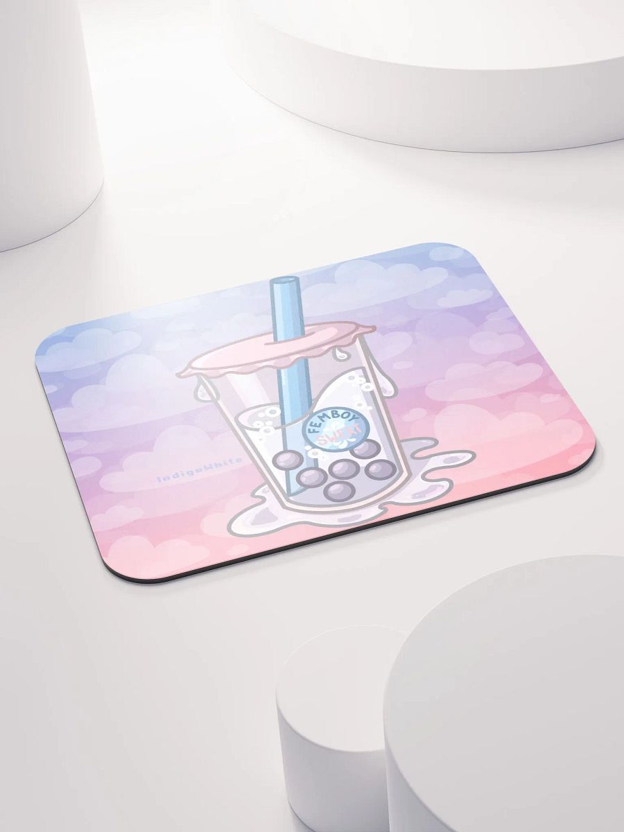 Femboy Sweat Boba Mousepad product image (4)