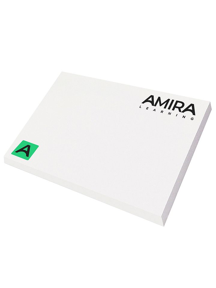 Amira Learning - 4" x 3" Post-It Notepad [50 Sheets] product image (1)