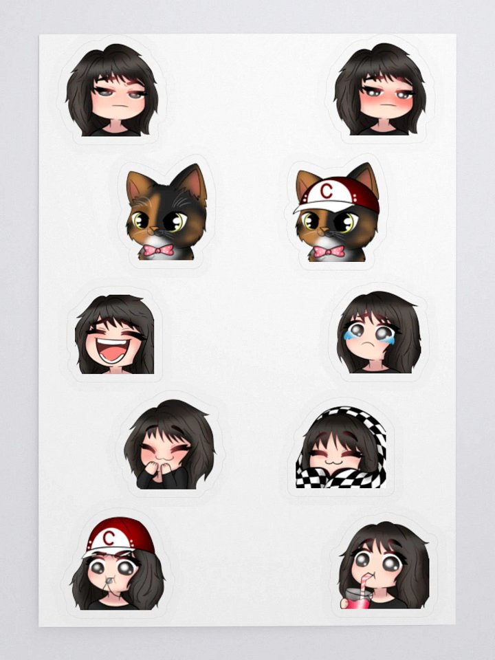 Minmotes Sticker Sheet product image (1)