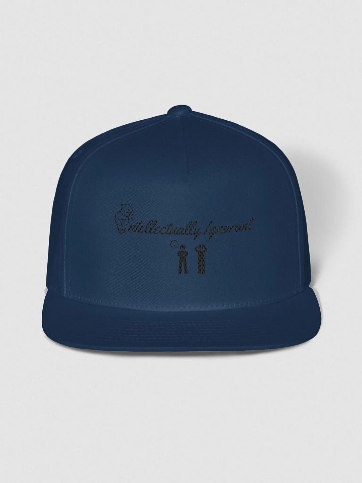 Intellectually Ignorant Black logo Snapback product image (1)