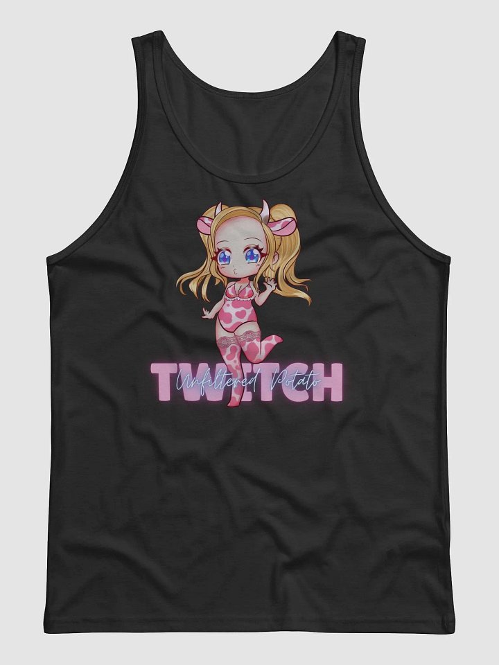 Chibi Cow Twitch Tank product image (2)